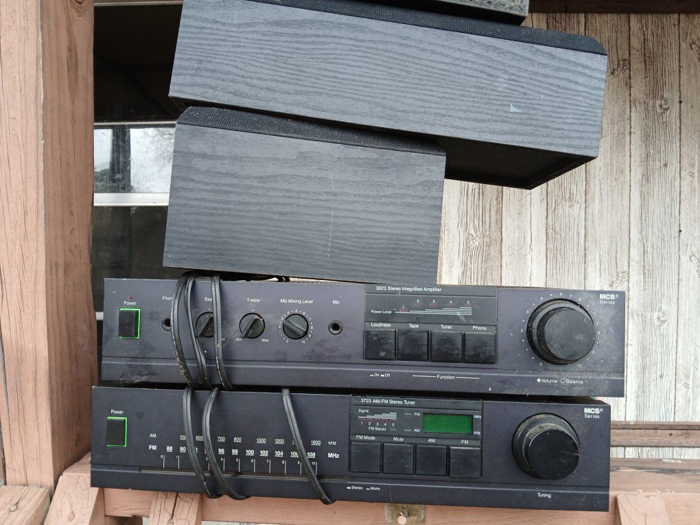 Stereo Equipment Sounds God With Speakers 