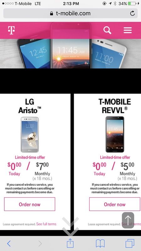 $0 DOWN FOR ALL T-MOBILE