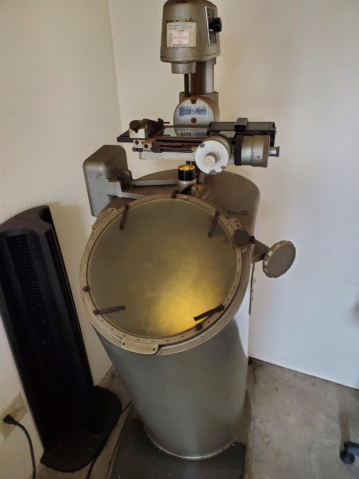 Scherr Optical Comparitor