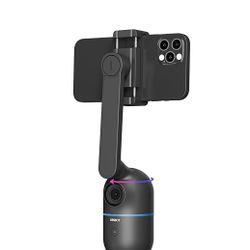 OBSBOT Me Al-Powered Phone Mount, Auto-Tracking Phone Mount with Wide-Angle Sensing Camera, Content Creation Kit for Vlogging, Streaming and Video Cal