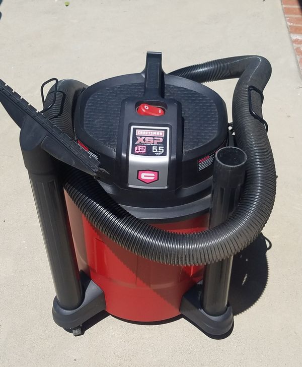 CRAFTSMAN XSP 12 GAL 5.5 HP WET/DRY VAC for Sale in West Covina, CA