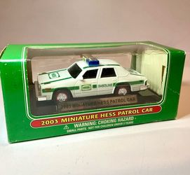 2003 Hess Miniature Hess Patrol Car New In Box Rare