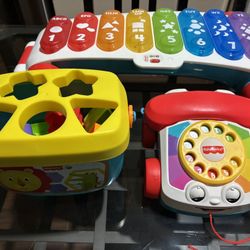 Fisher Price Tap, Talk, And Sort Toy Bundle