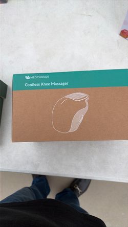 Medcursor Cordless Heated Knee Massager with Heat Therapy for Pain Relief ONLY 10 DOLLARS