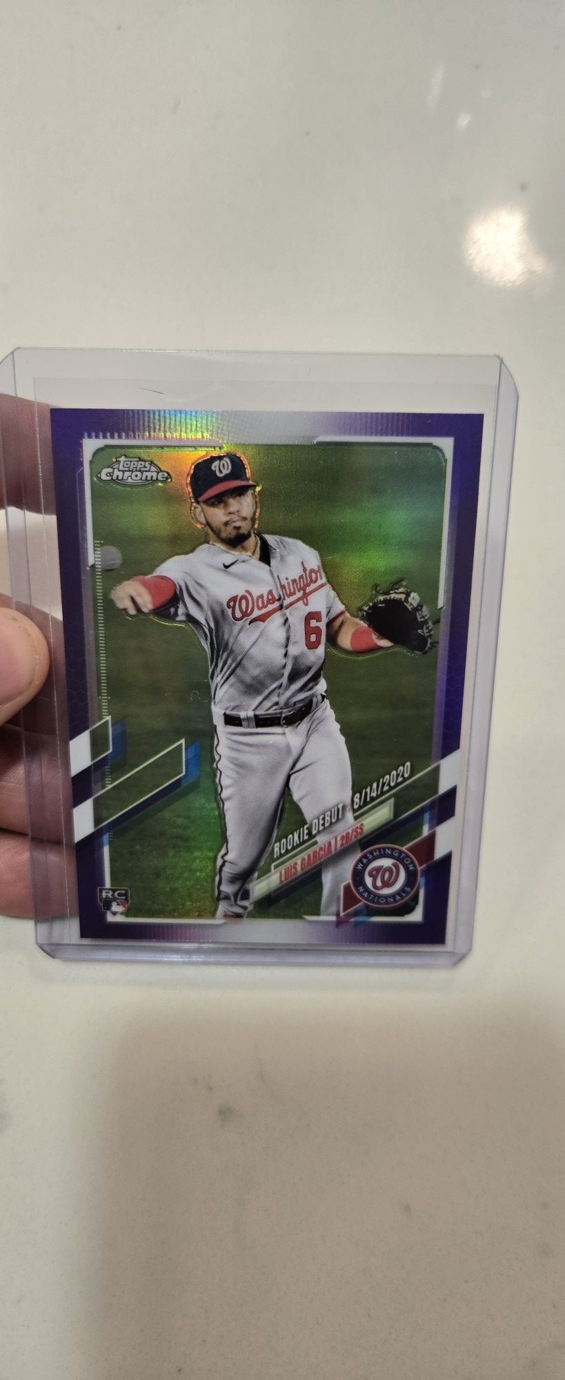 Luis Garcia Rookie Card ERROR Jake Croneworth