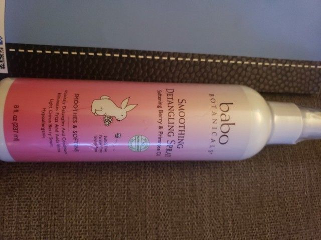 Babo Botanicals Instantly Smooth Detangler Berry Primrose - 8 fl oz