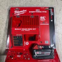 Brand new Milwaukee M18 REDLITHIUM XC5.0 Battery & Charger Starter Kit (Model 48-59-1850).