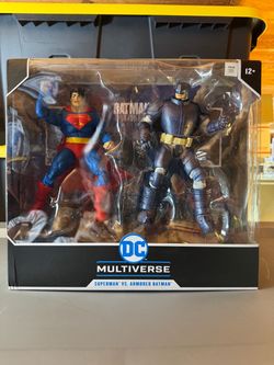 McFarlane DC Multiverse Armored BATMAN vs SUPERMAN  2 pack *New*