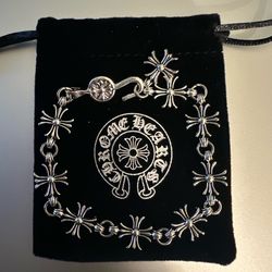 chrome hearts silver bracelet brand new