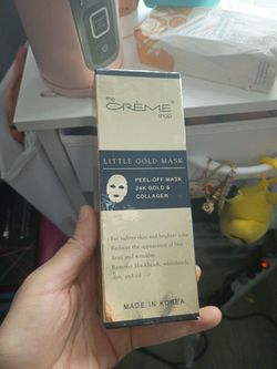 The creme shop 24k peel off mask