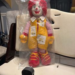 Ronald McDonald Doll - New In Original Package 