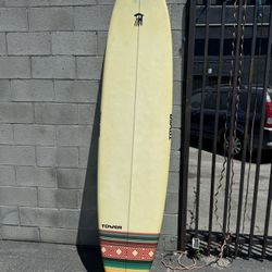 8’2” Tower Longboard Surfboard