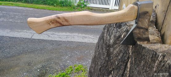Hand forged hatchet