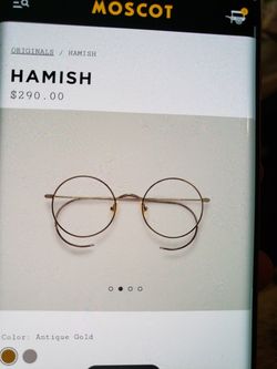 Hamish glasses