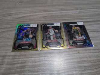 Wnba cards $10 for all three. All numbered cards
