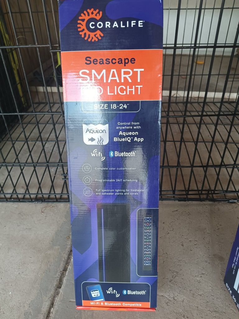 Coralife Seascape SMART LED light 18-24 Inch Brand New 