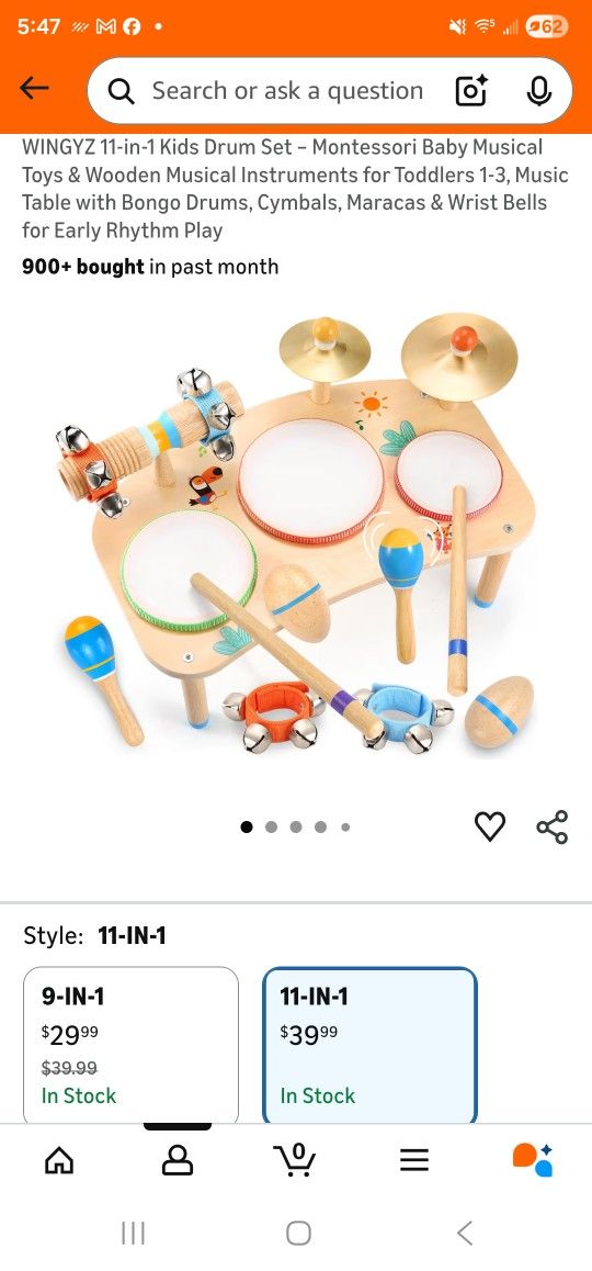 Toddler Drum Table