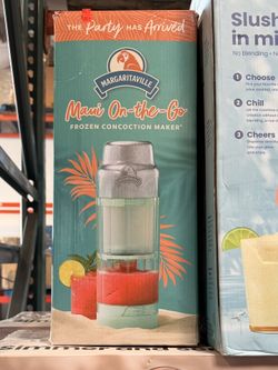 Margaritaville Maui On The Go Frozen Concoction Maker Brand New In Box 