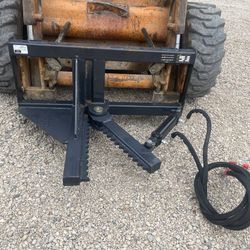 Skid Steer Tree Puller