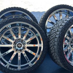 WHEELS HARD CORE 26x12 DODGE RAM 8x6.5