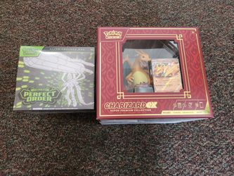 Charizard Ex Super Premium Collection + Perfect Order ETB Bundle