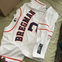 Women’s Alex Bregman Jersey Home - White