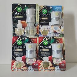 4 Airwick Vibrant Warmer With Refill