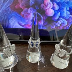 Sterling Silver Butterfly Ring