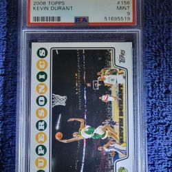 KEVIN DURANT ROOKIE PSA 9