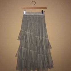 Pretty Tulle GRAY skirt