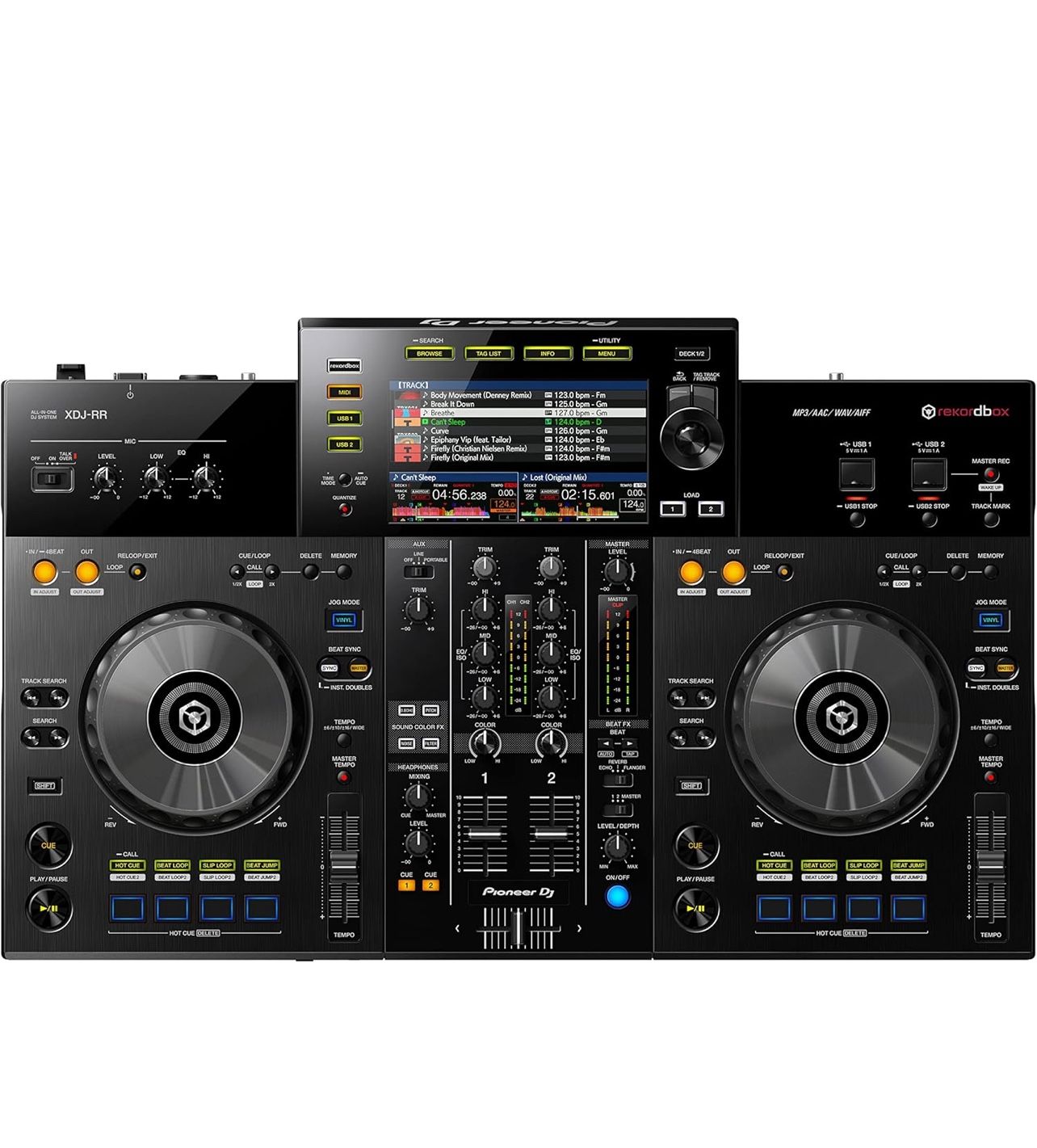 DJ Mixer + Studio Speakers 