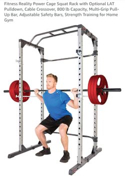 Fitness Reality Power Cage Squat Rack