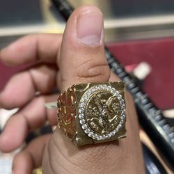 14k - 18.3 GRMS COIN RING