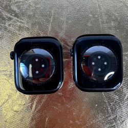 For parts only - 2 used Apple Watch series 10 46mm Black - both no longer usable
