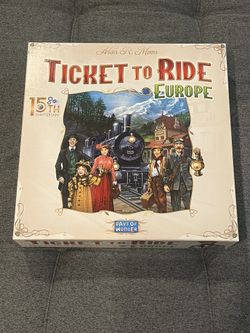 Ticket to Ride Europe 15th Anniversary edition 