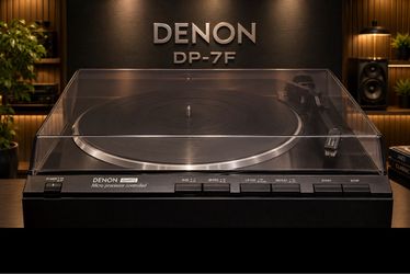 Denon DP-7F Turntable  w/Audio-Technica System V Cartridge
