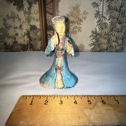 Antique Chinese Figure Of Musician 