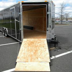 Enclosed Vnose Trailers Many Sizes Financing Is Available