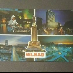 Bilbao Spain Exclusive San Cayetano Used Postcard Vintage Collectible RPPC Post Card PC