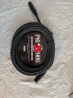 Pig Hog Tour Grade XLR Microphone Cable 20ft
