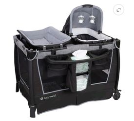 Baby Trend Simply Smart Nursery Center Playard with Bassinet