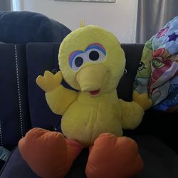 Large Sesame Street Big Bird Stuffed Animal