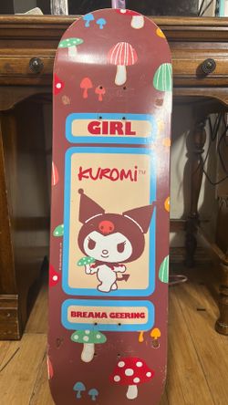 Hello kitty, girl, skateboard 8.25 kuromi