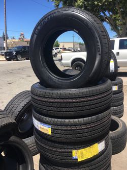 17” 4 new tires 245/75R17 Michelin