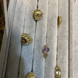 10 Karat Gold Rings (real gold)