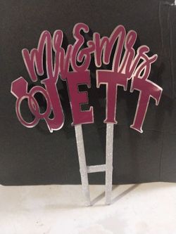 Custom Cake Toppers