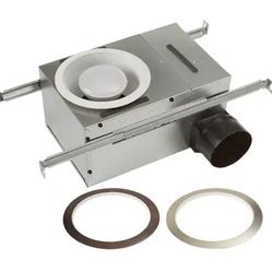 Broan-NuTone White Adjustable 50-80 CFM Ceiling Bathroom Exhaust Fan with Light