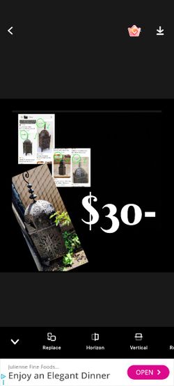 Large Moroccan Hurricane Lantern