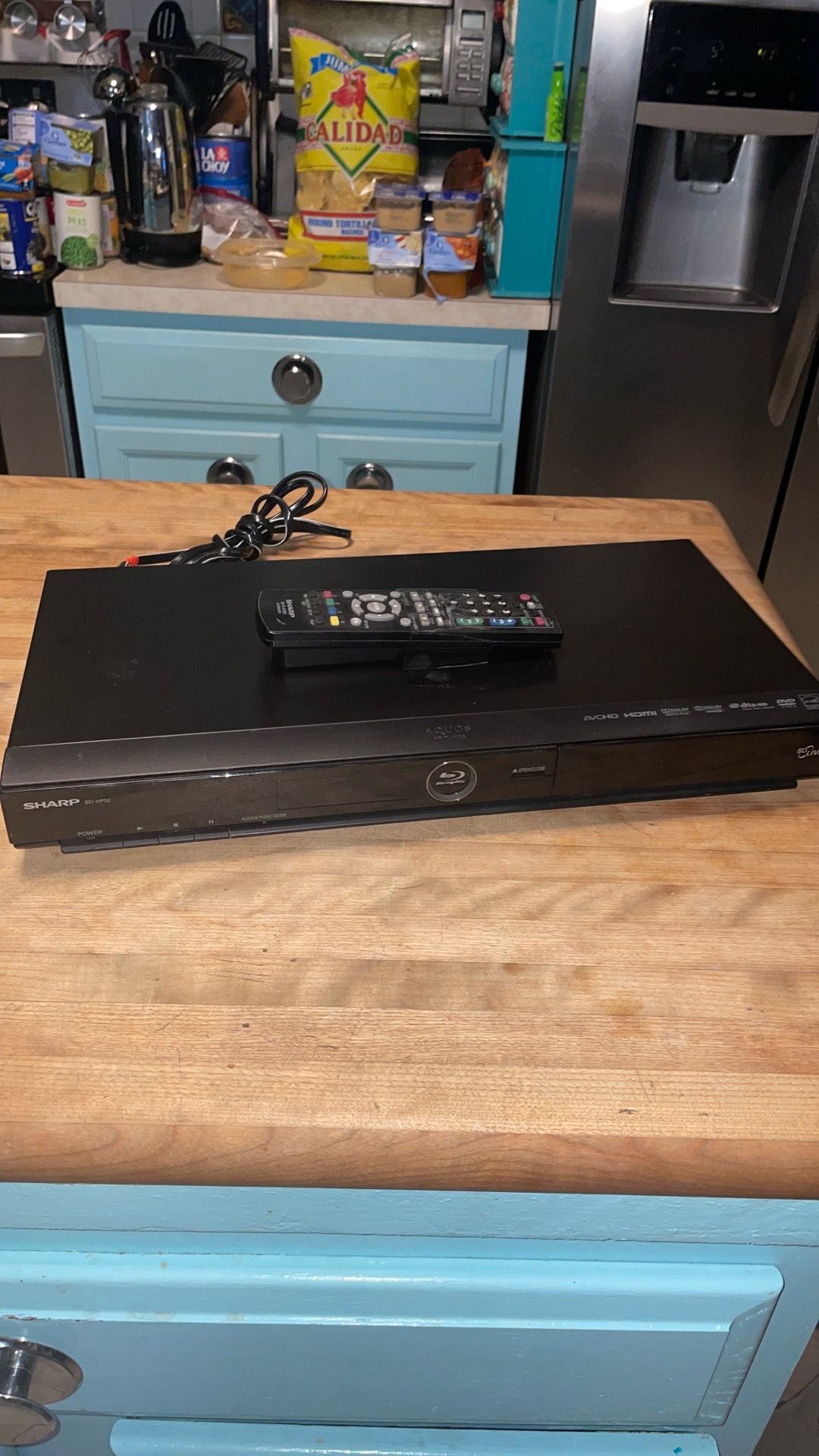 Sharp Aquos Blu Ray DVD player