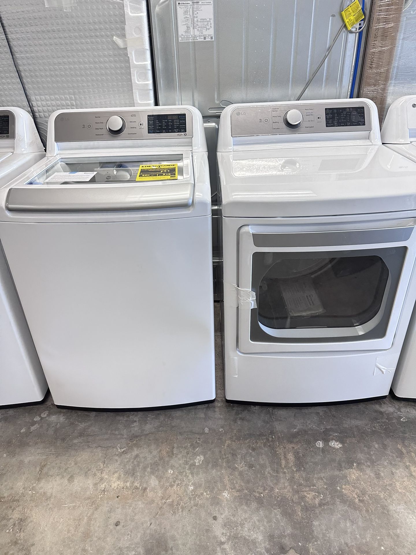 LG Washer And Dryer Set Unused
